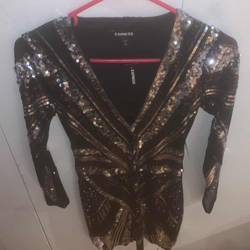 Shiny Sequin party dress